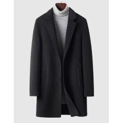 New Handmade Collection of Slim Dual Side Men Wool Coat Online Authentic Woolen