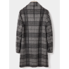 New Handmade Collection of Grid Dual Side Cashmere Men Coat Online Authentic Woolen