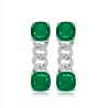 Original Cultivate Emerald Green Diamond Feng Shui Art Jewelry Set